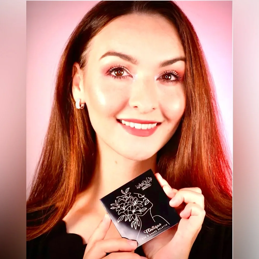 Whats Up Beauty “Flirtique Eye & Cheek Palette” BNIB! MSRP $28. - Picture 8 of 12